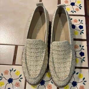 Rothys The Lug Loafer  Slip-On Snowcap Boucle Shoes Size 8